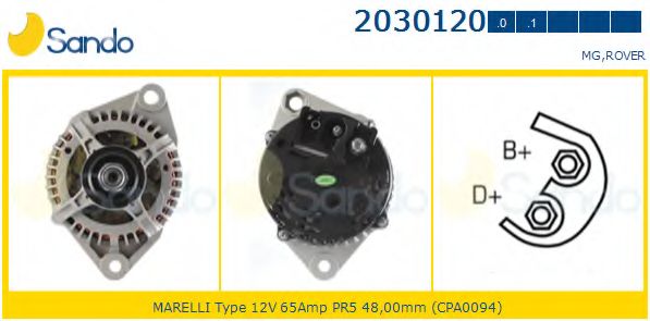 Генератор SANDO 2030120.0