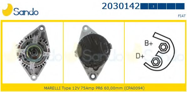 Генератор SANDO 2030142.1