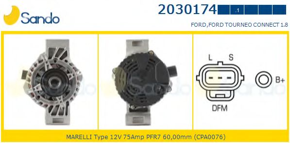 Генератор SANDO 2030174.1