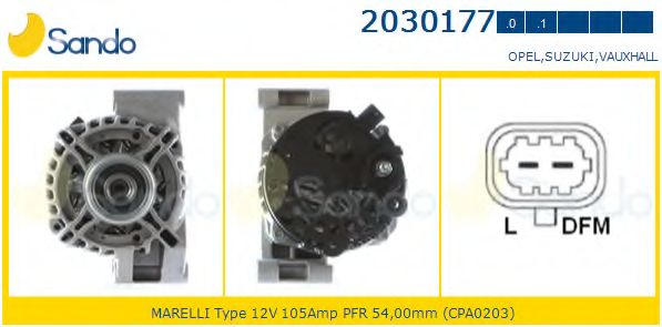 Генератор SANDO 2030177.0