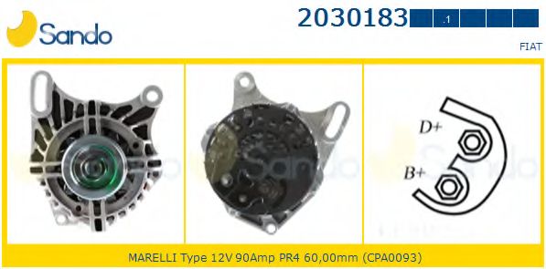 Генератор SANDO 2030183.1