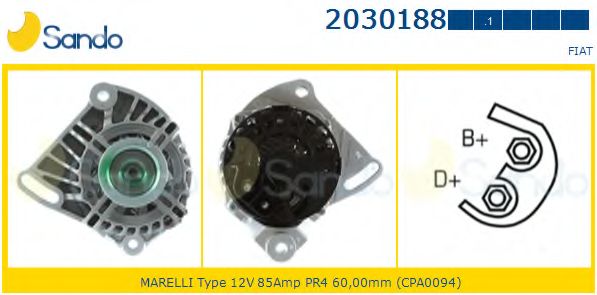 Генератор SANDO 2030188.1