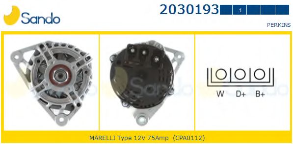 Генератор SANDO 2030193.1