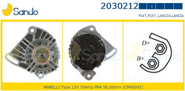 Генератор SANDO 2030212.1