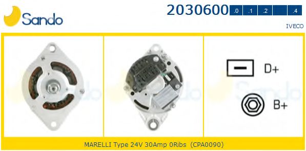 Генератор SANDO 2030600.0