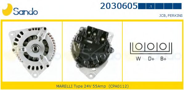 Генератор SANDO 2030605.1