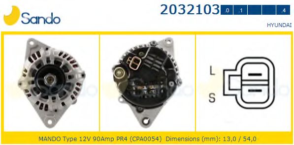 Генератор SANDO 2032103.1