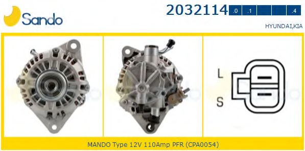Генератор SANDO 2032114.1