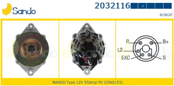 Генератор SANDO 2032116.1