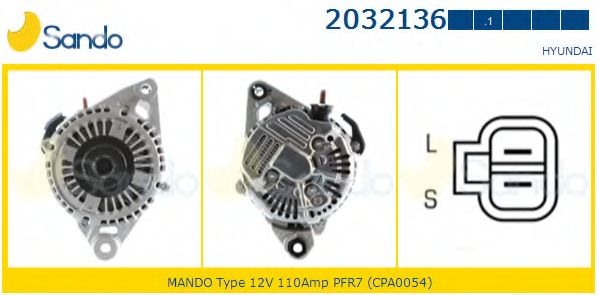 Генератор SANDO 2032136.1
