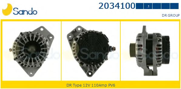 Генератор SANDO 20341001