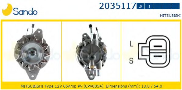 Генератор SANDO 2035117.1