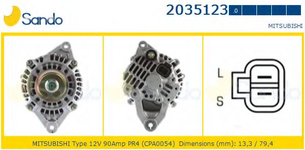 Генератор SANDO 2035123.0