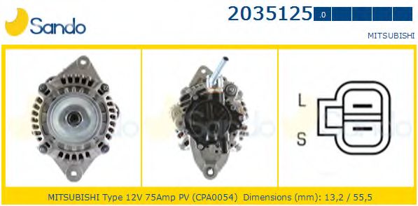 Генератор SANDO 2035125.0