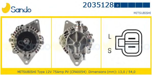 Генератор SANDO 2035128.0