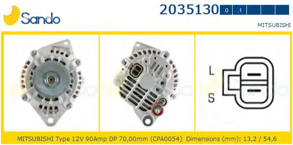 Генератор SANDO 2035130.0