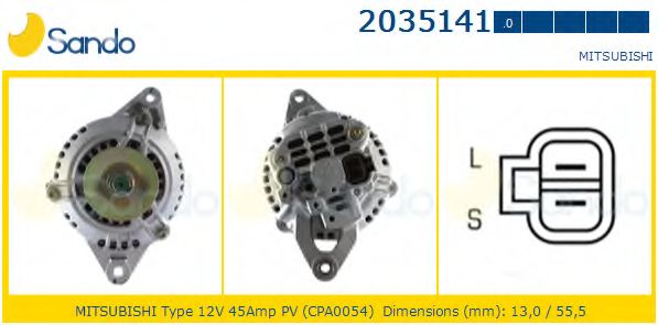 Генератор SANDO 2035141.0