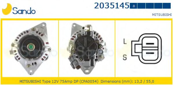 Генератор SANDO 2035145.0