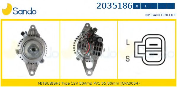 Генератор SANDO 2035186.0