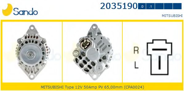 Генератор SANDO 2035190.0
