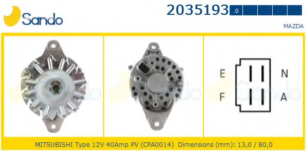 Генератор SANDO 2035193
