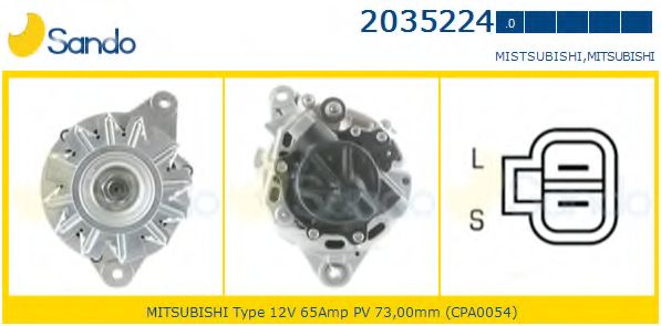 Генератор SANDO 2035224.0