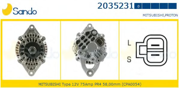 Генератор SANDO 2035231.0