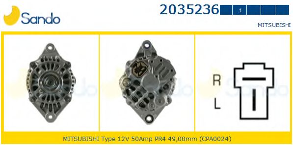 Генератор SANDO 2035236.1