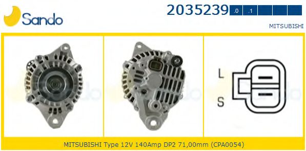Генератор SANDO 2035239.0