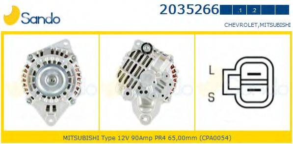 Генератор SANDO 2035266.1