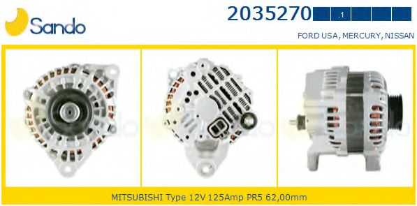 Генератор SANDO 2035270.1