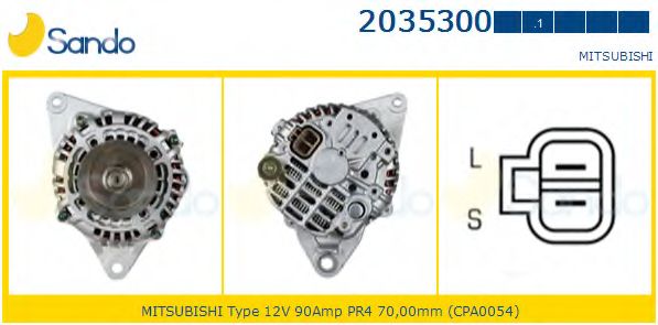 Генератор SANDO 2035300.1