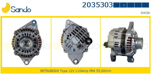 Генератор SANDO 2035303.1