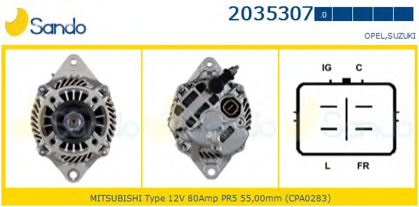 Генератор SANDO 2035307.0