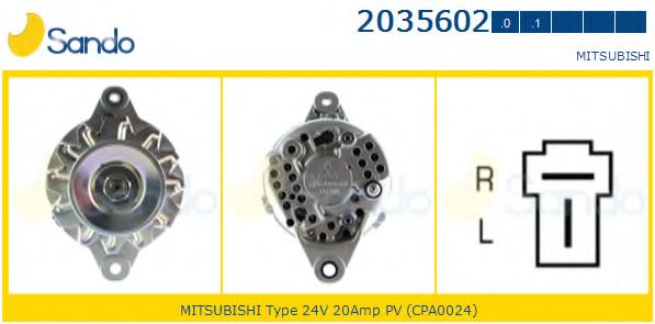 Генератор SANDO 2035602.0