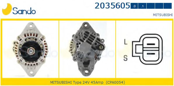 Генератор SANDO 2035605.0