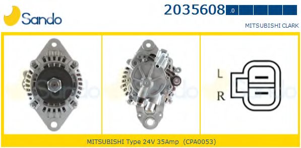 Генератор SANDO 2035608.0