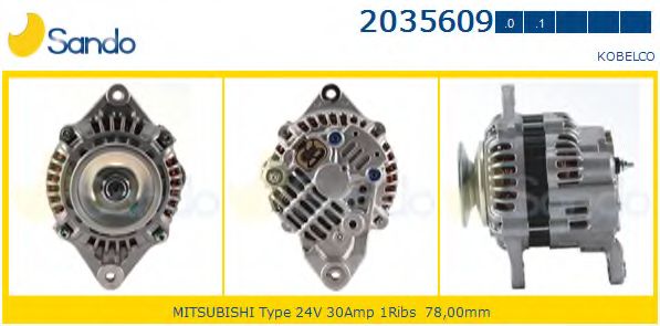 Генератор SANDO 2035609.0