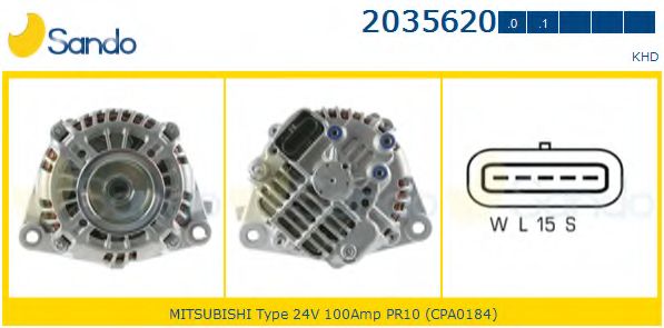 Генератор SANDO 2035620.1