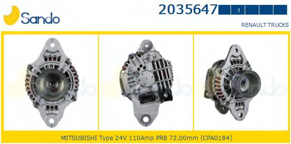 Генератор SANDO 2035647.1