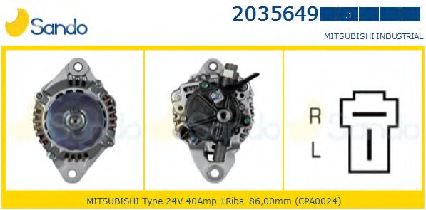 Генератор SANDO 2035649.1