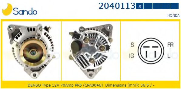 Генератор SANDO 2040113