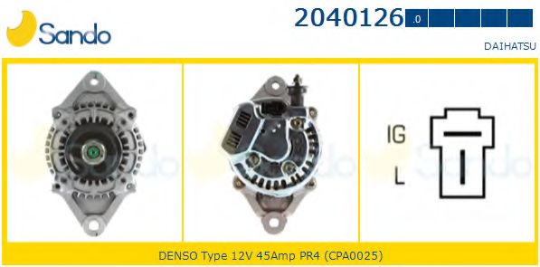 Генератор SANDO 2040126.0