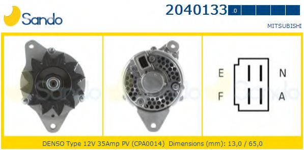 Генератор SANDO 2040133.0