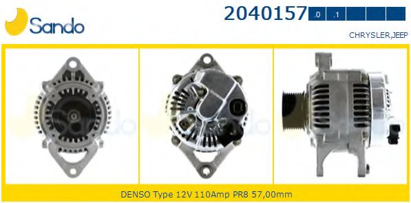 Генератор SANDO 2040157.0
