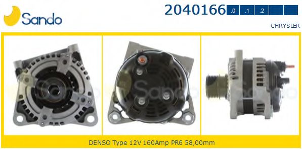 Генератор SANDO 2040166.0