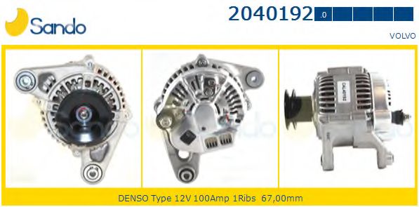 Генератор SANDO 2040192.0