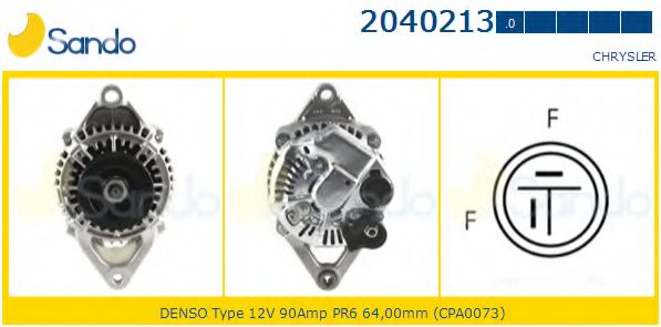 Генератор SANDO 2040213.0