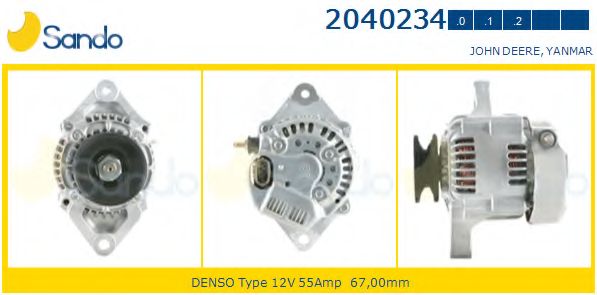 Генератор SANDO 2040234.0