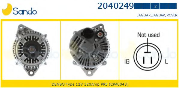 Генератор SANDO 2040249.2